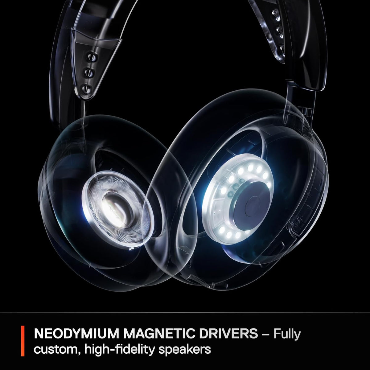 SteelSeries Arctis Nova 3X Wireless Multi-Platform Gaming Headset — Mobile App Control — 40 HR Battery — Neodymium Magnetic Drivers — 2.4GHz/Bluetooth — Xbox, PS5, PC, Switch, Mobile — White