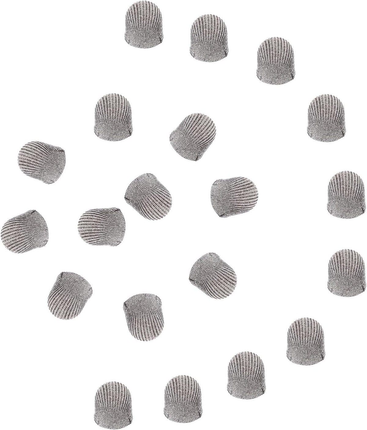 MECCANIXITY 10Pcs Replacement Fiber Mesh Tips for Stylus Pens 6.5mm Suitable for Capacitive Touch Screen,High Sensitivity,Soft,No Scratch Screen Pen Tip