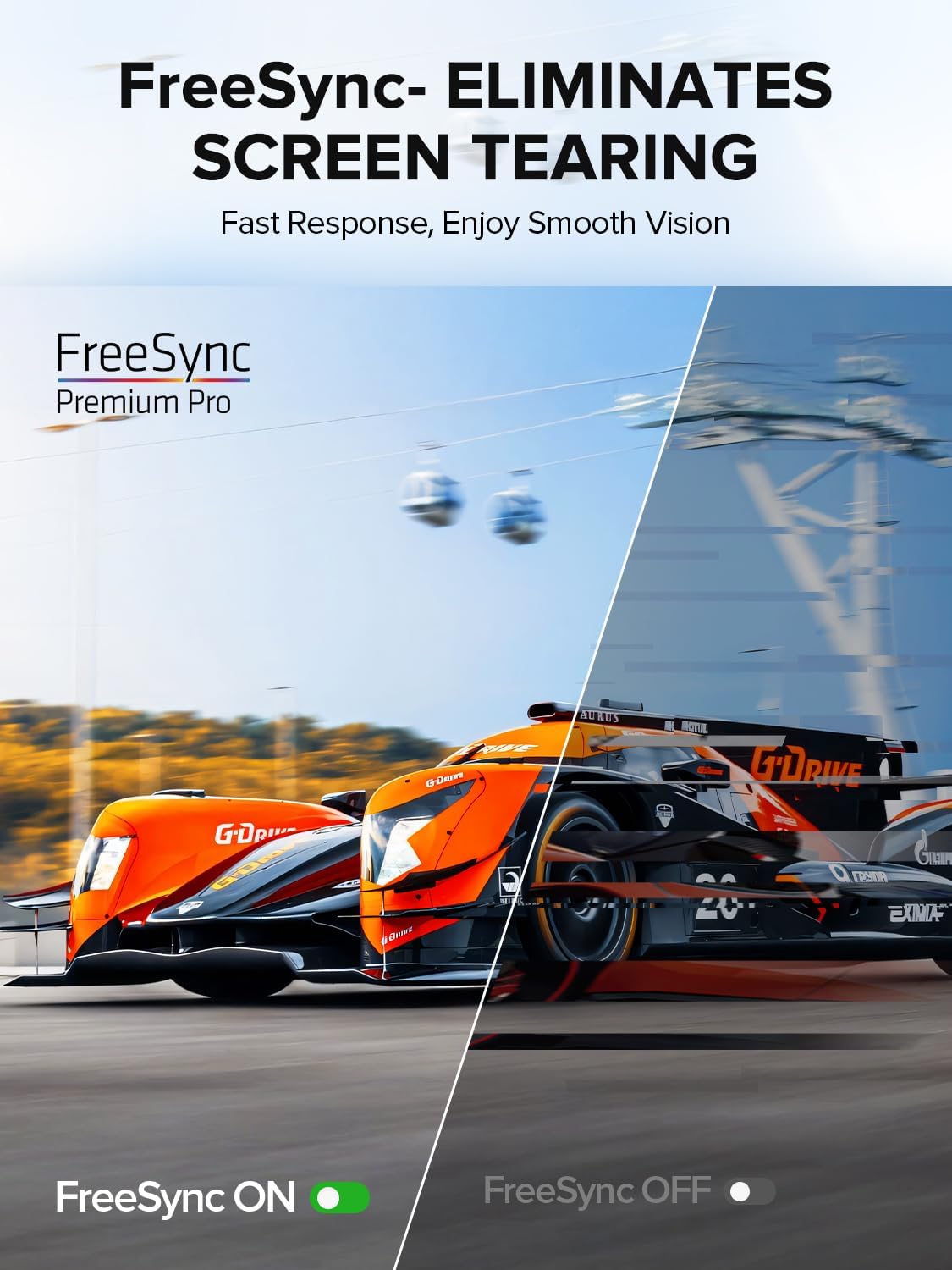 UPERFECT 24.5" Portable Monitor 240Hz Gaming Monitor 1200:1 Contrast FreeSync 1ms Fast IPS Large Screen, Built-in 180° Adjustable Stand/VESA, USB-C HDMI Second Screen for Laptop, Phone, Game Console