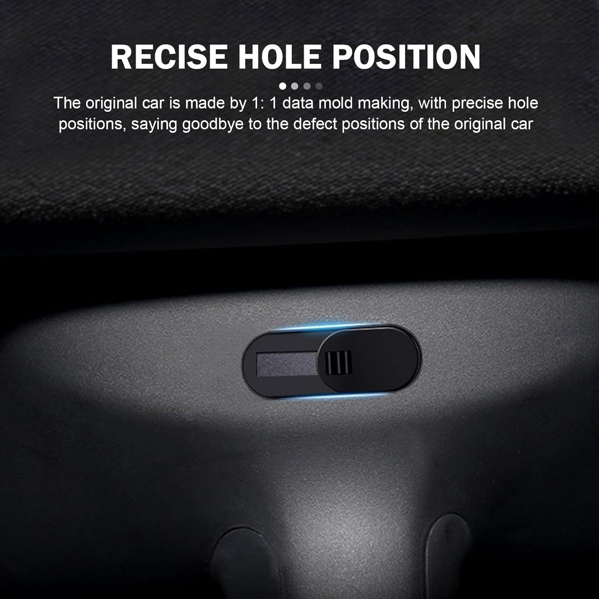 Foelony 3 Car Camera Slider Cover, Ultra-Thin Camera Protection Cover, Anti-Scratch Webcam Covers for Privacy