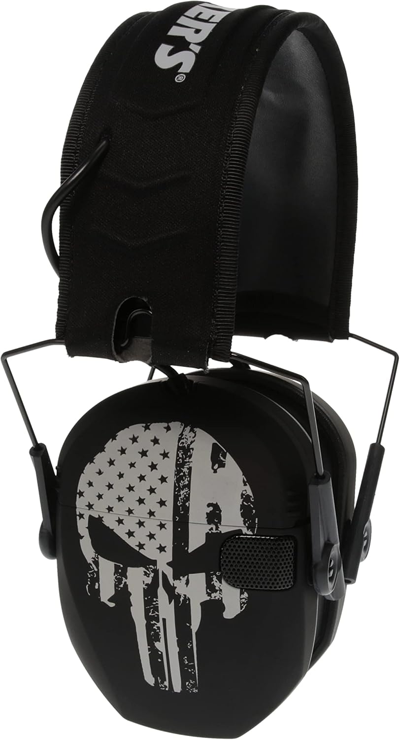 Walker's Razor Slim Ultra Low Profile Compact Design Adjustable Range Shooting Hunting Hearing Protection Electronic Earmuffs