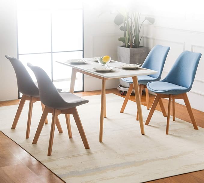 Mlaea Living Room Restaurant Coffee Chair TV Station Lounge Laboratory Chair with Backrest Computer Racing Gaming Chair 48 * 60 * 82CM(Color:#7)