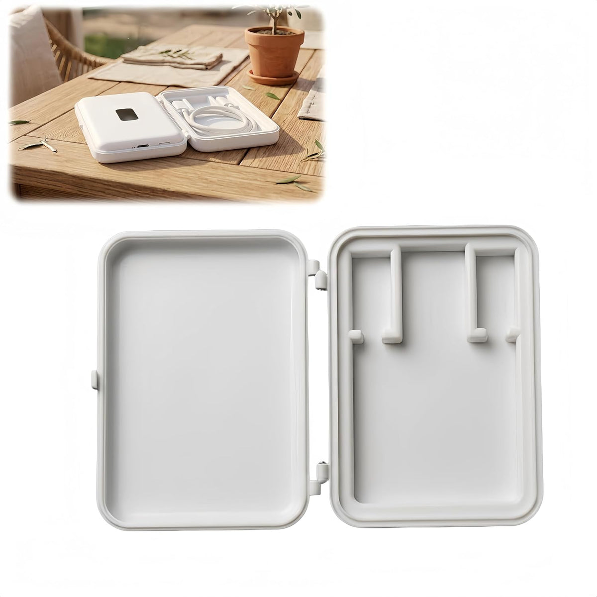 Generic Travel Protective Case Compatible with Ubiquiti Unifi UTR, Portable Storage Box for Router Utility Gear