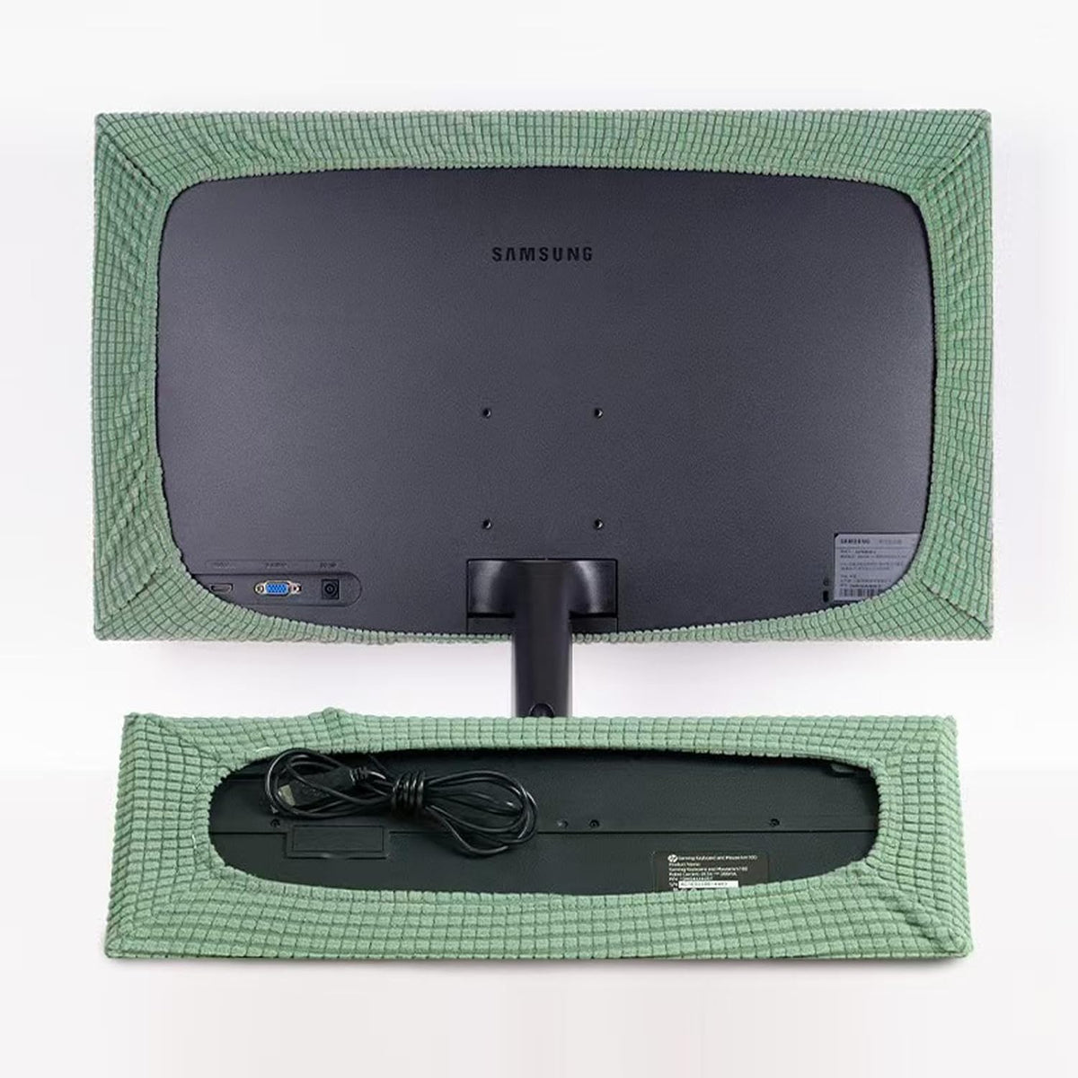 23-26inch) Monitor Dust Cover Keyboard Covers Case Anti-Static Dustproof Protective Cover for LCD/LED/HD Panel Case