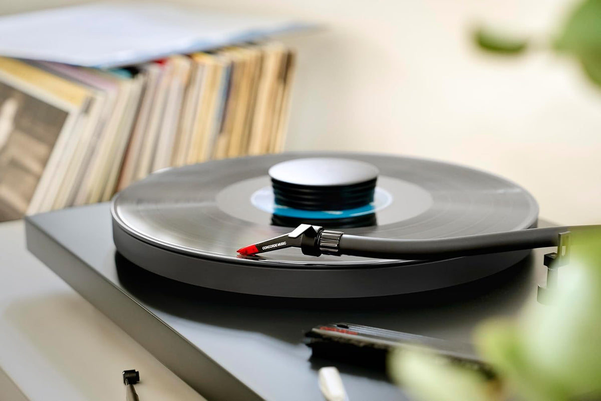 Ortofon Concorde Music Red Phono Cartridge Tool-Free Installation on S-shaped Tone Arms