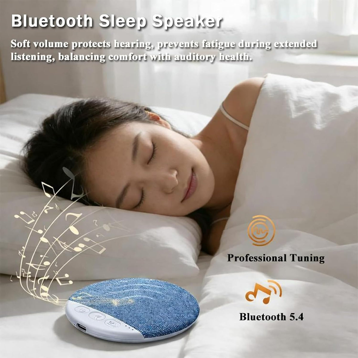 Generic Sleep Speaker - Rechargeable White Noise Device for Rest Support | Professional Wireless Audio System