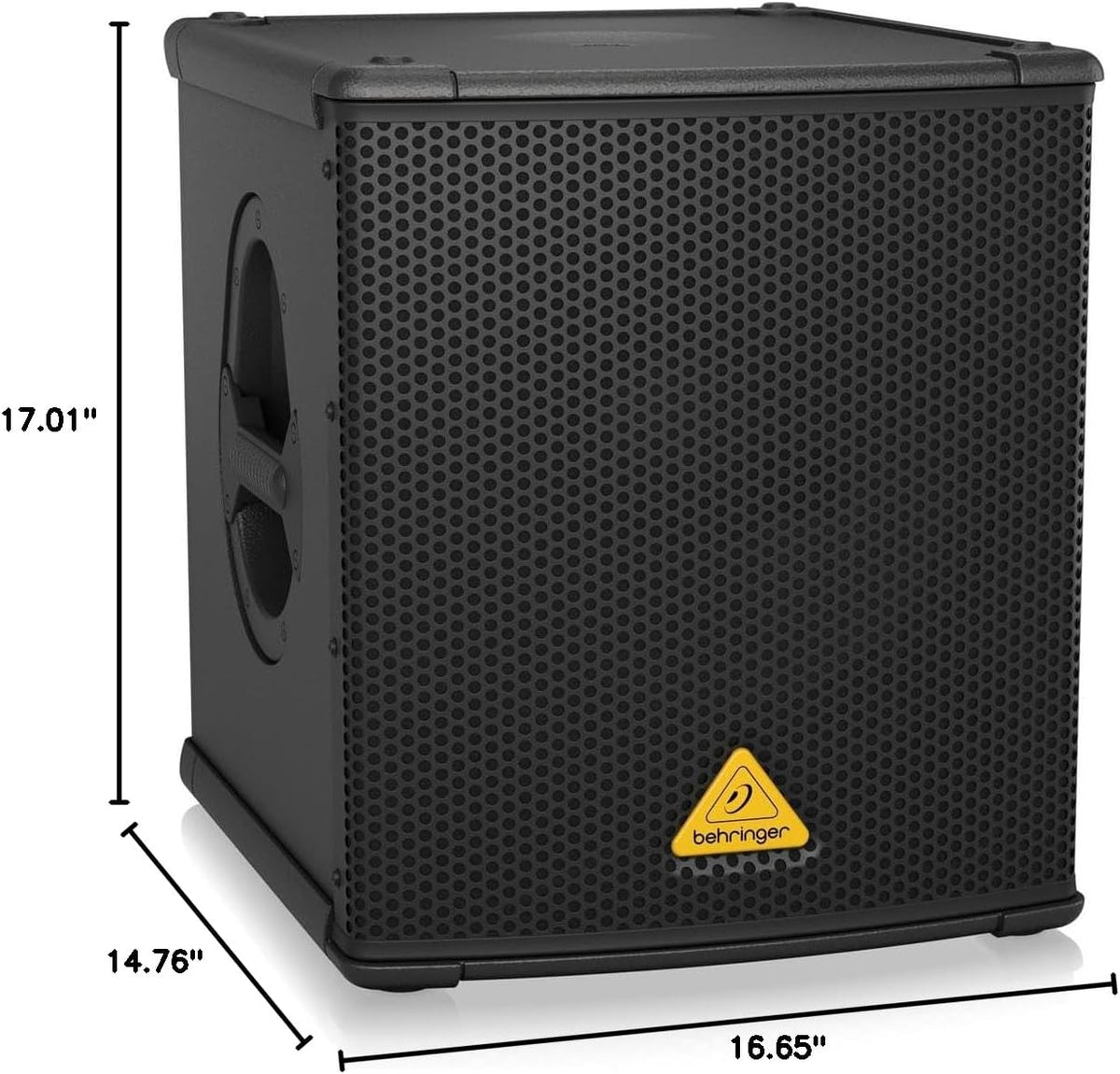 Behringer EUROLIVE B1200D-PRO High-Performance Active 500 Watt 12" PA Subwoofer with Built-In Stereo Crossover