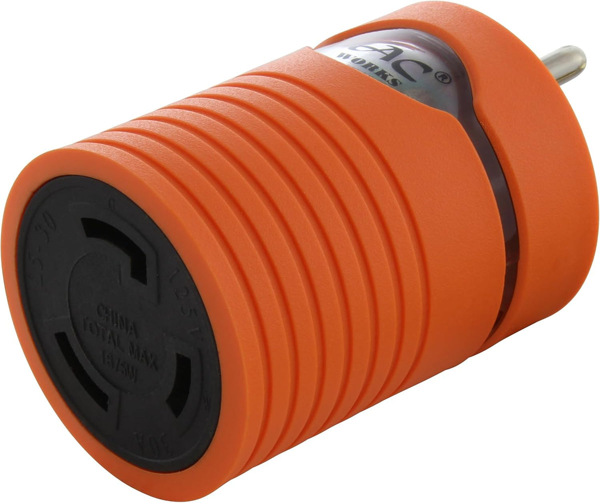 AC WORKS L5-30R RV & Marine Power Adapter - Plug