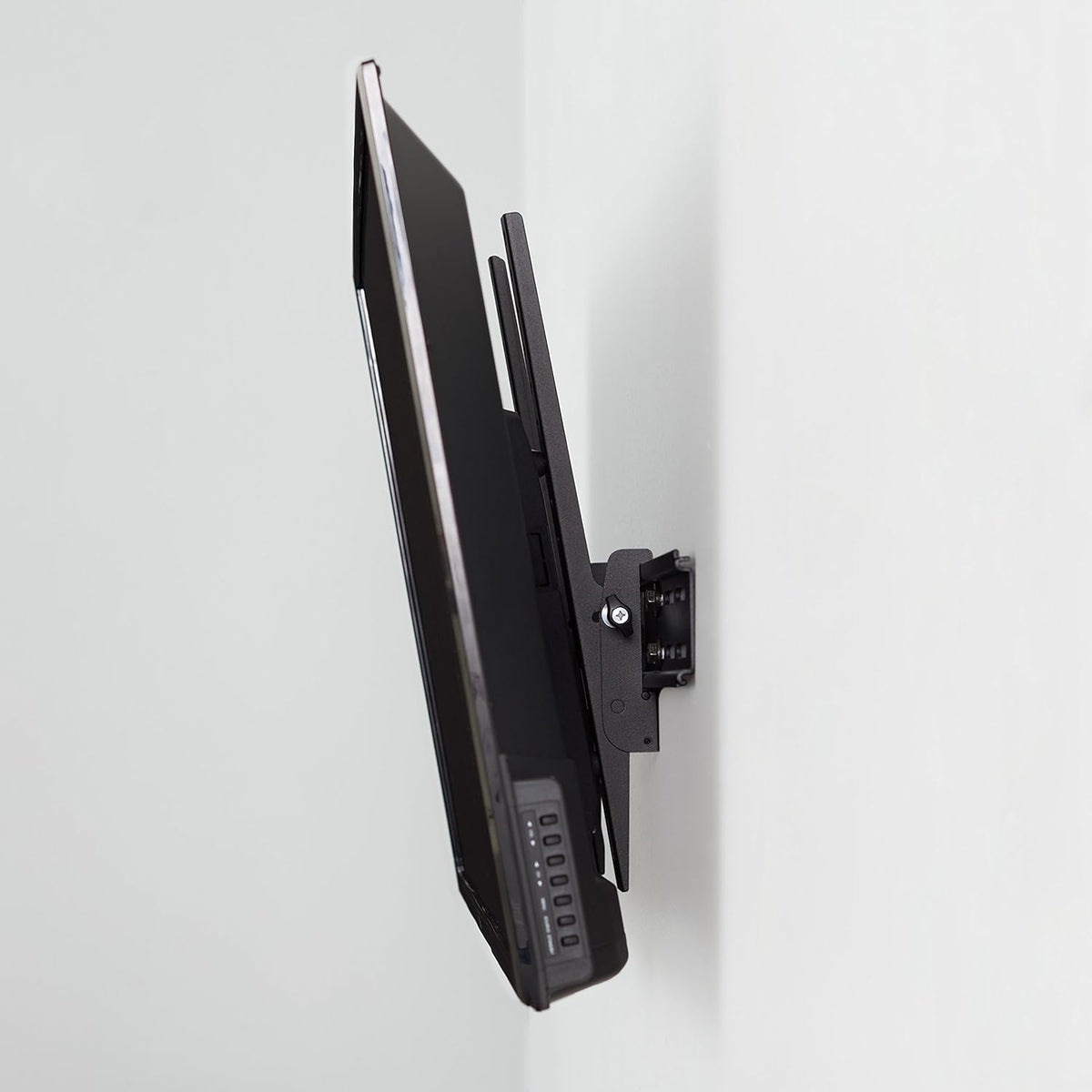 Amazon Basics 37" 80" 120 lbs, Heavy-Duty Tilting TV Wall Mount for to TVs up to Black