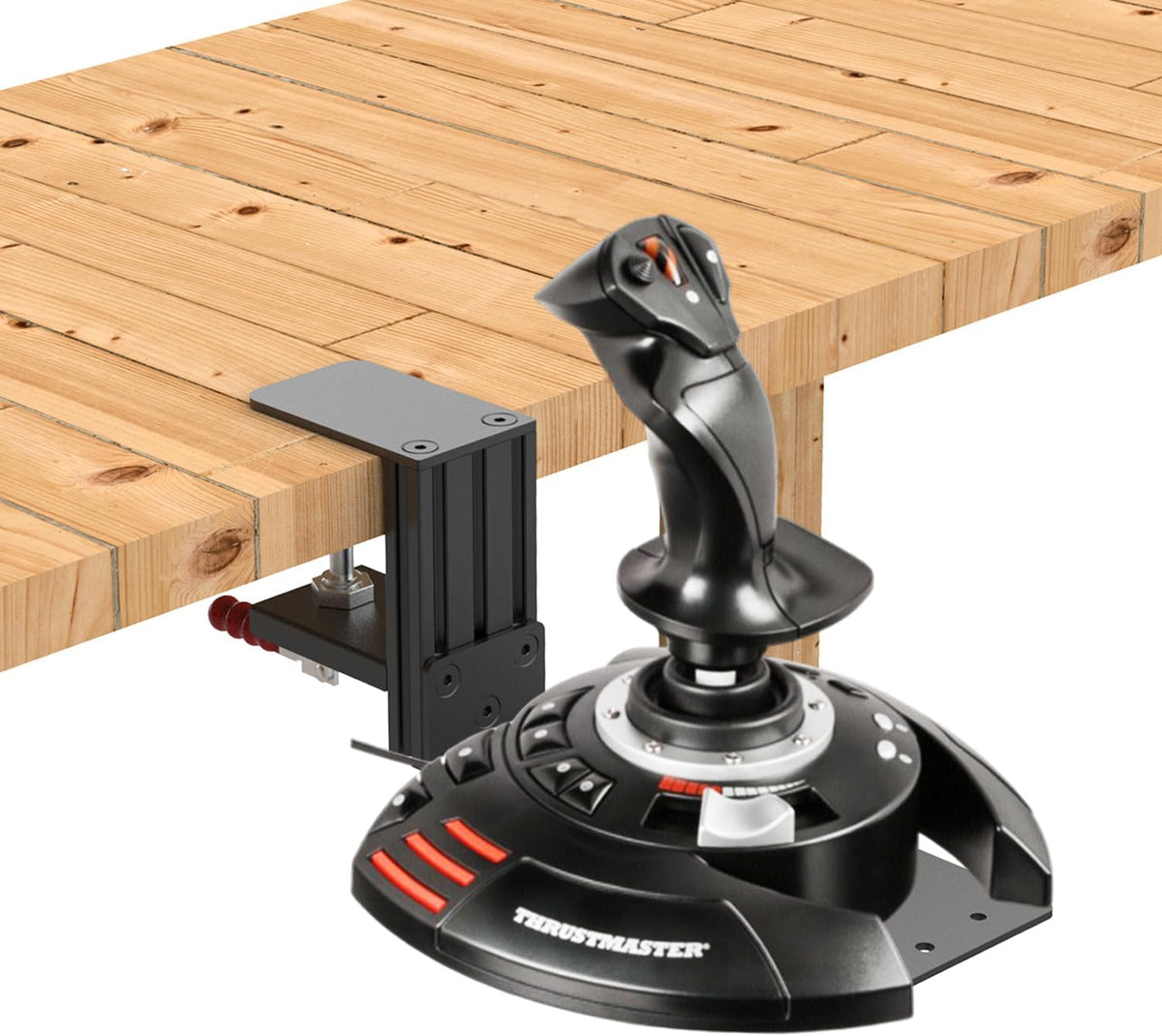 Desk Mount for SimTask Farmstick,WINWING URSA Minor Airline,URSA Minor Space Joystick,Compatible with Logitech G Extreme 3D Pro,Turtle Beach VelocityOne Flightstick,Thrustmaster T.Flight HOTAS One