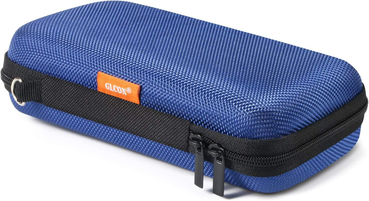 GLCON Portable Protection Hard EVA Case for External Battery, Cell Phone, GPS, Hard Drive, USB/Charging Cable, Small