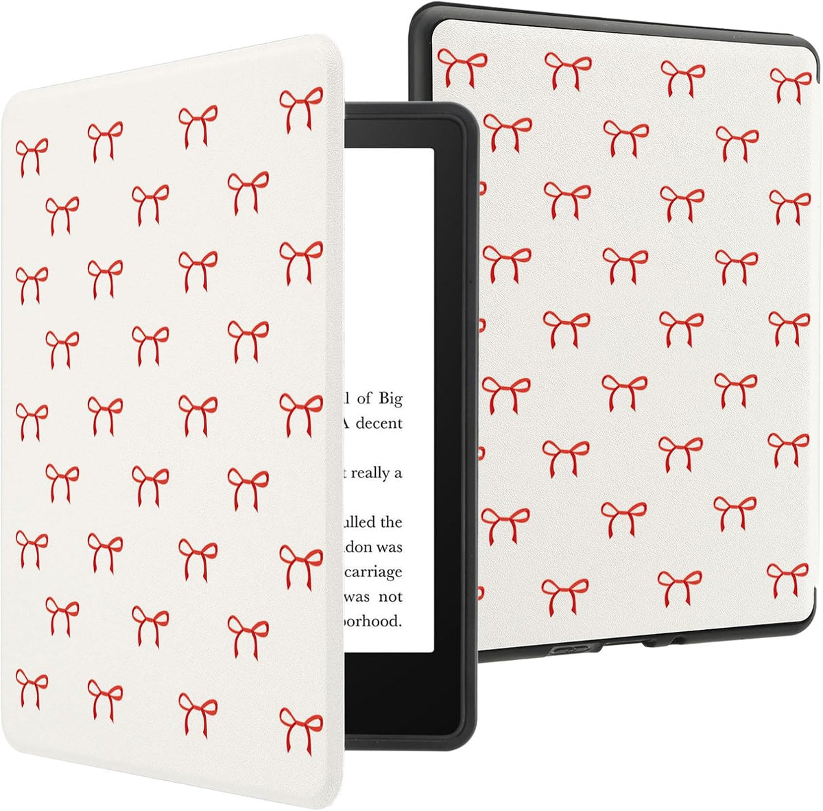 Idocolors 7" Paperwhite(12th Gen-2024), 6(KPW6) Paperwhite(2024), Cute Case for Kindle New e-Reader Kindle Paperwhite