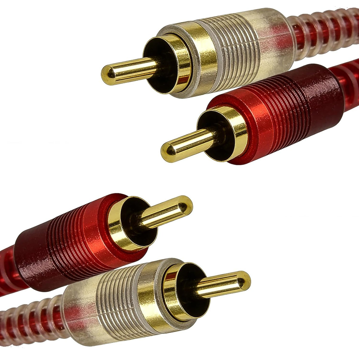 HTDYOO 2 5 RCA to RCA Audio Cable, RCA Cable, Suitable for Home Theater, high-Definition TV, Game Consoles
