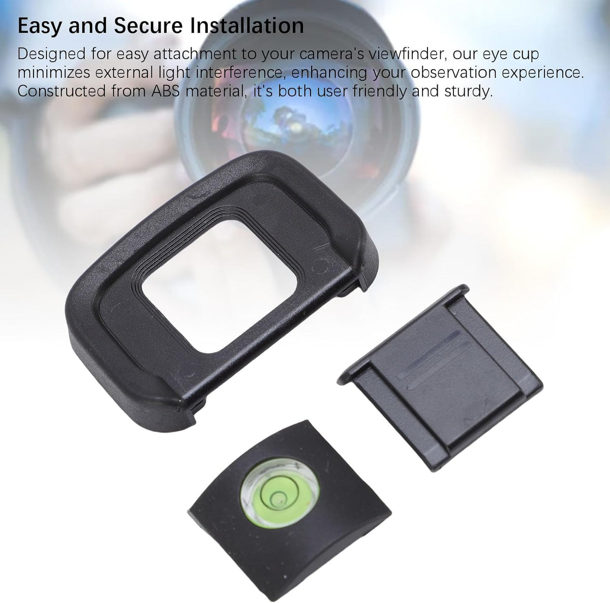 DK-30 Z50 Gugxiom Eyepiece Eyecup Eye Cup for Camera Viewfinder, Eyepiece Cover & Hot Shoe Cover, Buble Level