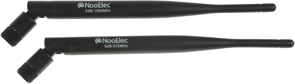 5dBi 1090MHz 978MHz NooElec ADS-B Discovery (High Gain) Antenna Bundle - & Antenna Bundle for SMA and MCX-Connected