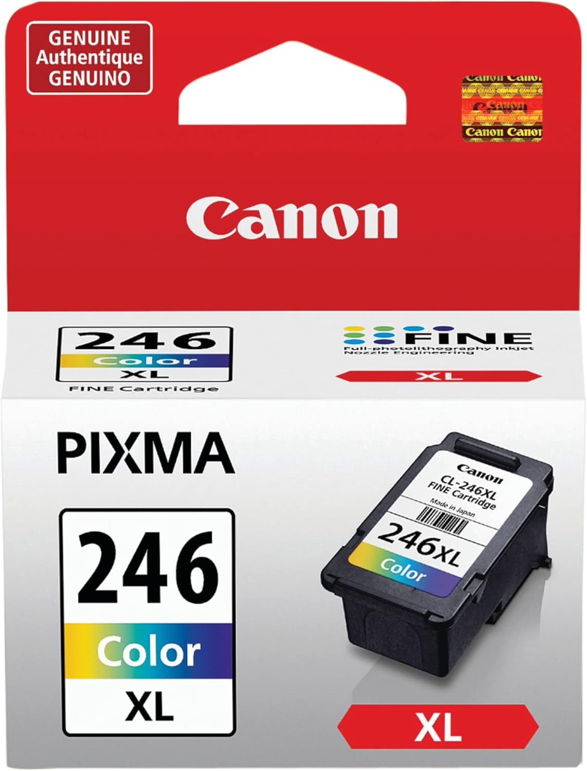 Canon PG-243/ CL-244 Ink Multi Pack, Compatible to TR4520, MX492, MG2520, MG2922, TS302 and TS202 & CL-246 XL Color Ink Cartridge Compatible to Printer iP2820, MG2420, MG2924, MG2920, MX492