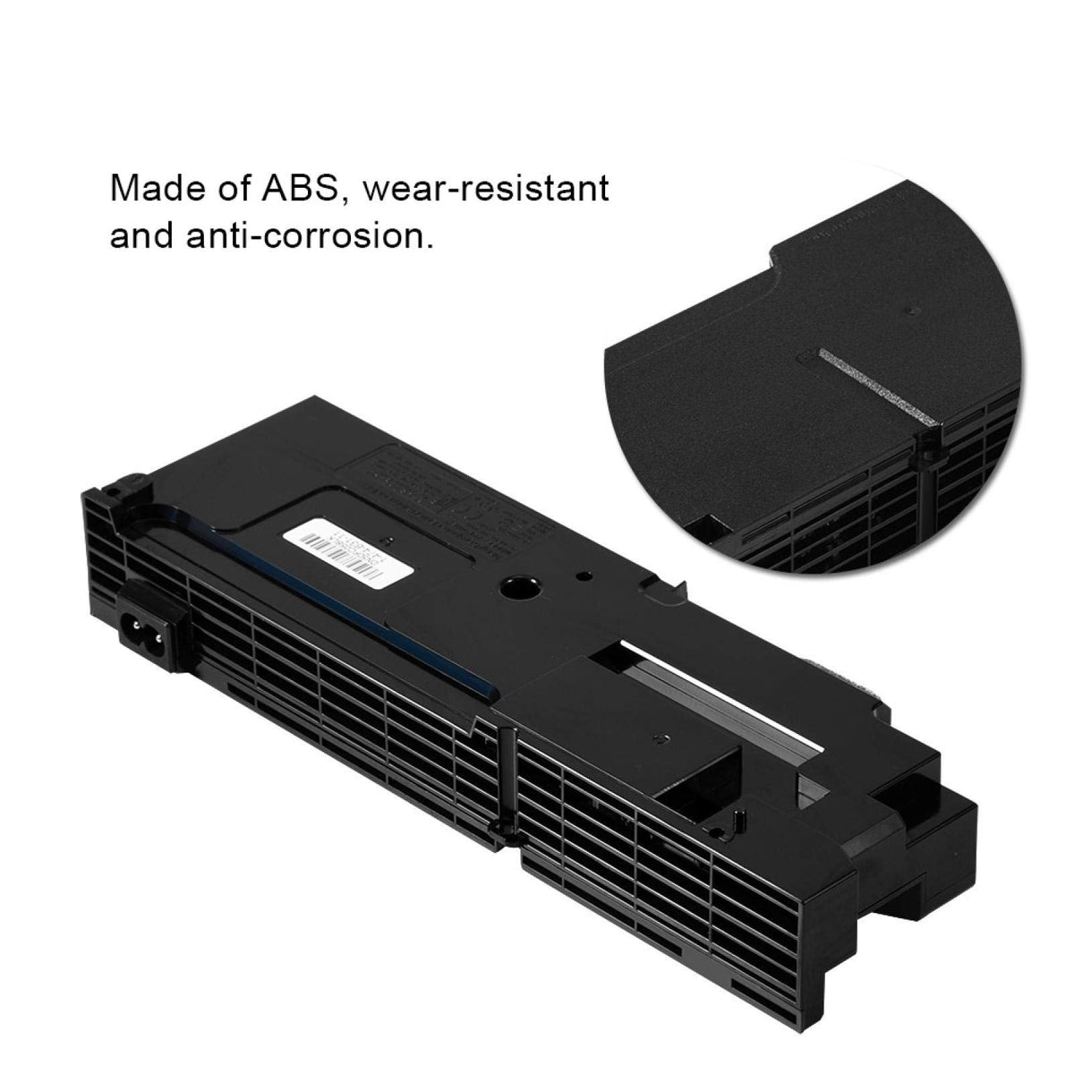 Replacement Power Supply,Replacement ADP-200ER Power Supply Unit 4 Pin for CUH-1215A CUH-12XX Serie,Made of ABS,Wear-Resistant and Anti