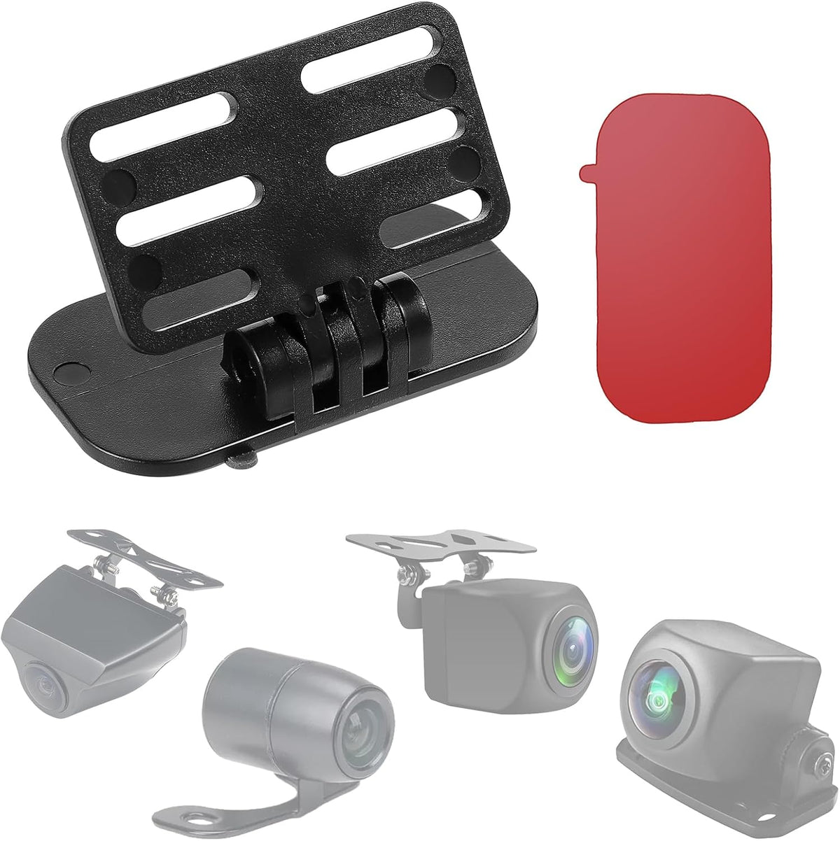 Giantree 1PCS Rear Camera Holder, Universal Dash Cam Rear View Camera Mount with A Screwdriver Tool, Adjustable Back