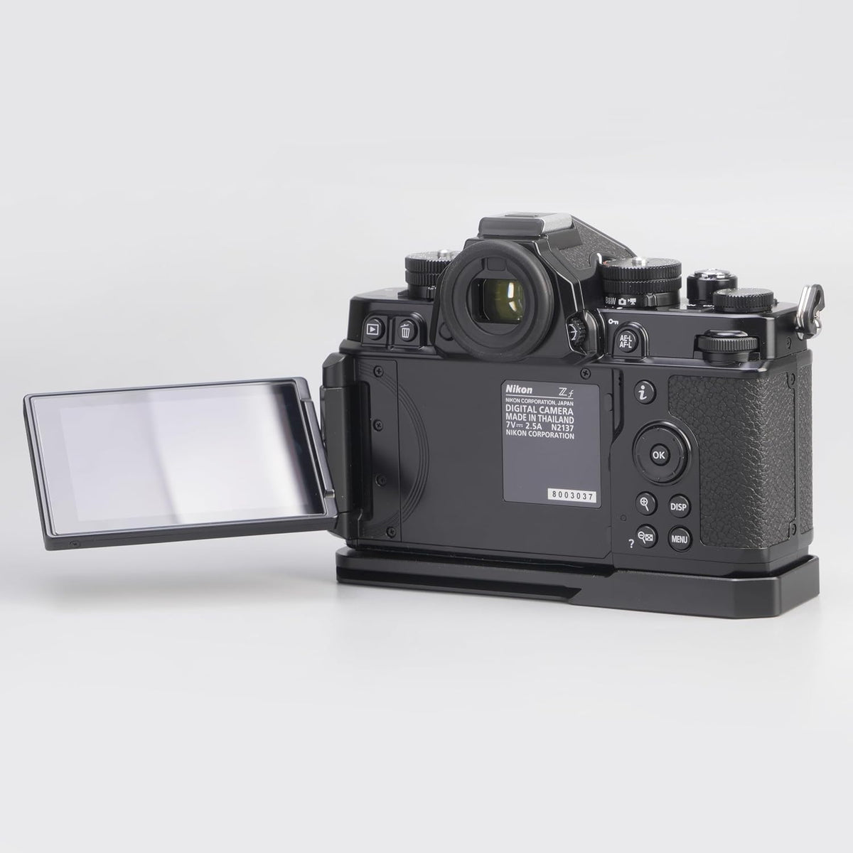 FocusFoto Quick Release Baseplate QR Plate Mount for Nikon Zf Mirrorless Camera, Compatible with Arca-Swiss Standard