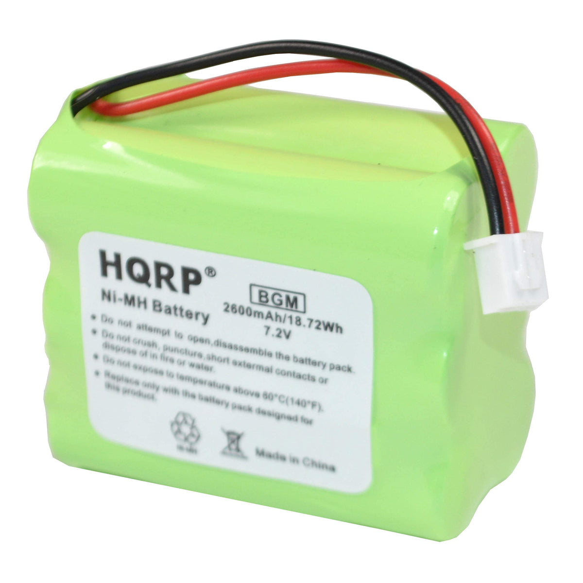 HQRP 7.2V Battery Compatible with CPI Panel Security System Alarm 6MR2000AAY4Z 6MR1600AAY4Z