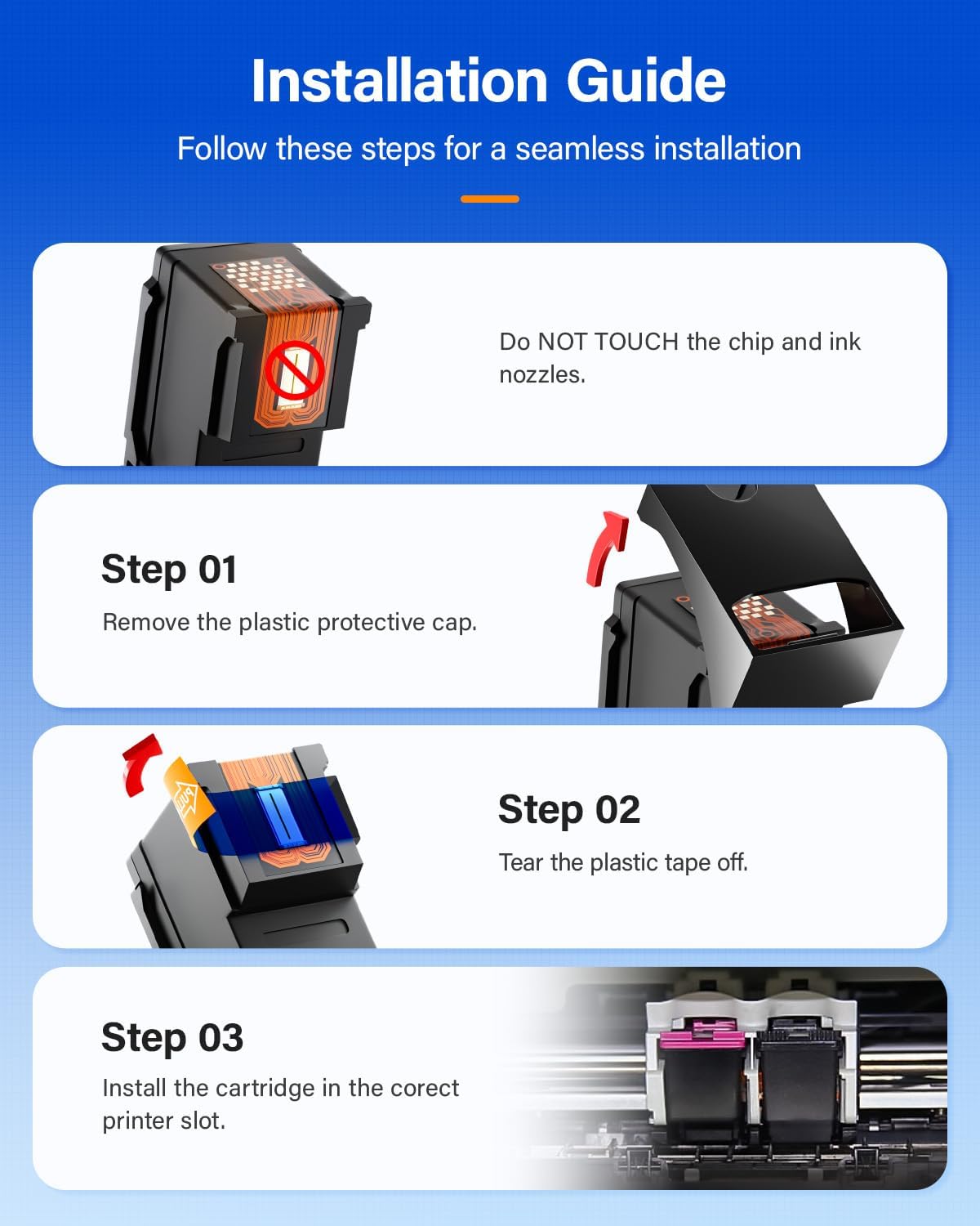 275XL 276XL Ink Cartridge 2-Pack Replacement for Canon PG-275XL CL-276XL 275 276 Ink Cartridges Combo Compatible PIXMA TS3520 TS3522 TS3500 TR4720 TR4722 TR4700 Printer Inkjet All-in-one Color Black