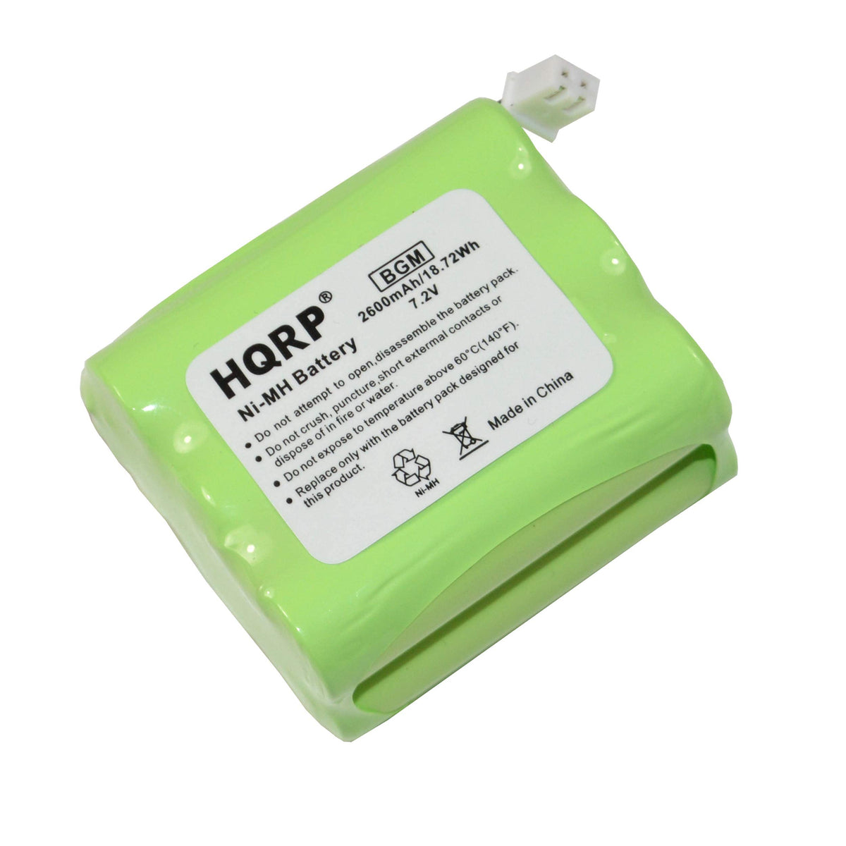 HQRP 7.2V Battery Compatible with Z-Wave Panel Security System Alarm 6MR2000AAY4Z 6MR1600AAY4Z