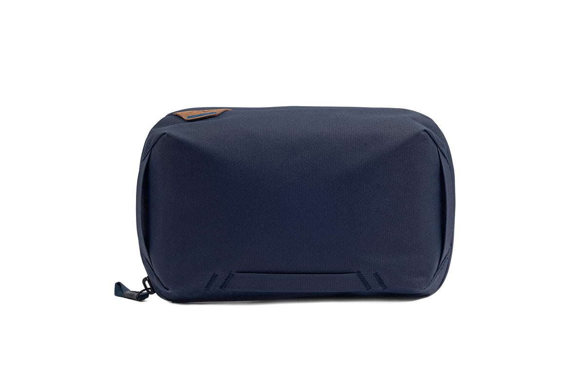 Peak Design Tech Pouch, Midnight, Electronics Organizer for Travel or Everyday Carry, Origami-Style Storage, Cable Pass-Through, Weatherproof Recycled