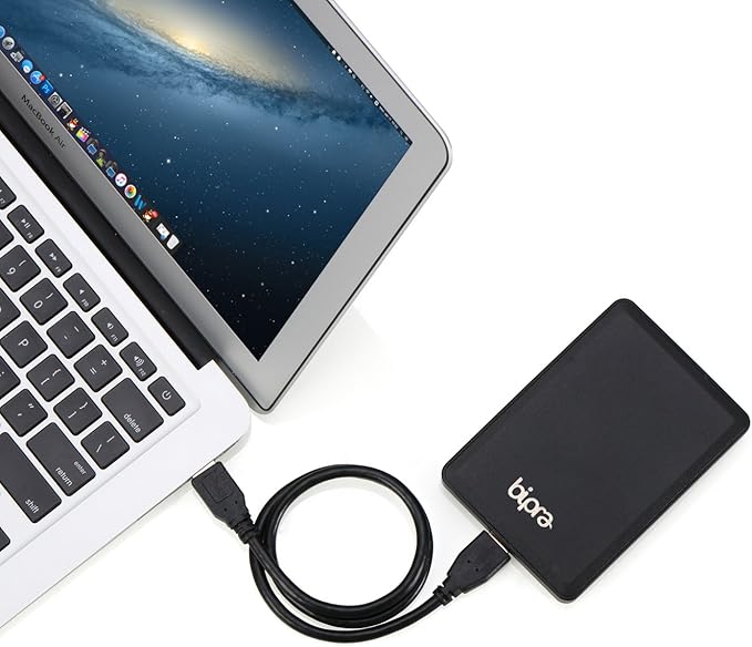S3 2.5 inch USB 3.0 FAT32 Portable External Hard Drive - Black (750GB)