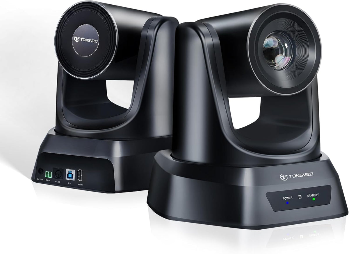 Conference Room PTZ Camera System with 20X Optical Zoom | 1080P 60fps HDMI USB Webcam for Church Streaming Online Video Conference| Compatible with Zoom, OBS | Easy Setup
