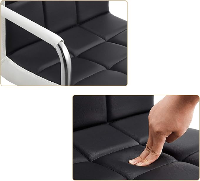 Mlaea Dining Bedroom Living Room Chair Height Adjustable Gaming Club Bar Chair Home Office Desk Chair 38 * 44-56CM(Color:#5)
