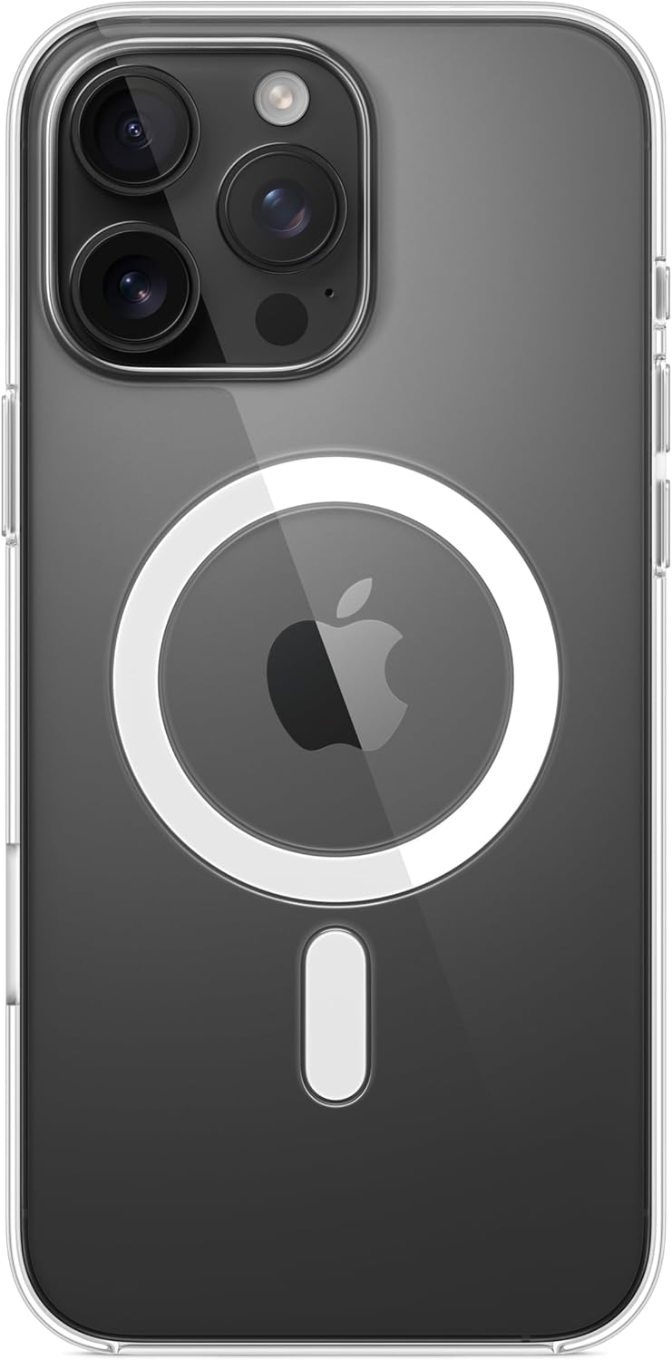 Apple iPhone 16 Pro Max Clear Case with MagSafe and Camera Control: Lightweight Phone Case, Wireless Charging Compatible, Smooth Glossy Finish