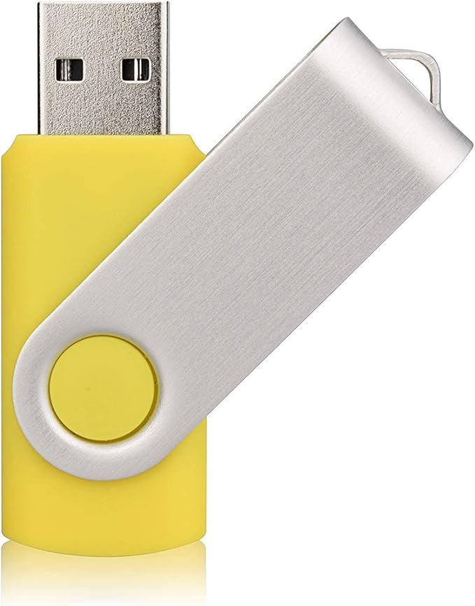 Aiibe 8GB USB Flash Drive Colorful 8G Memory Stick Thumbdrives 10 Pack (Mix Colors : Black Blue Red Green Orange White Yellow Pink Purple Silver)