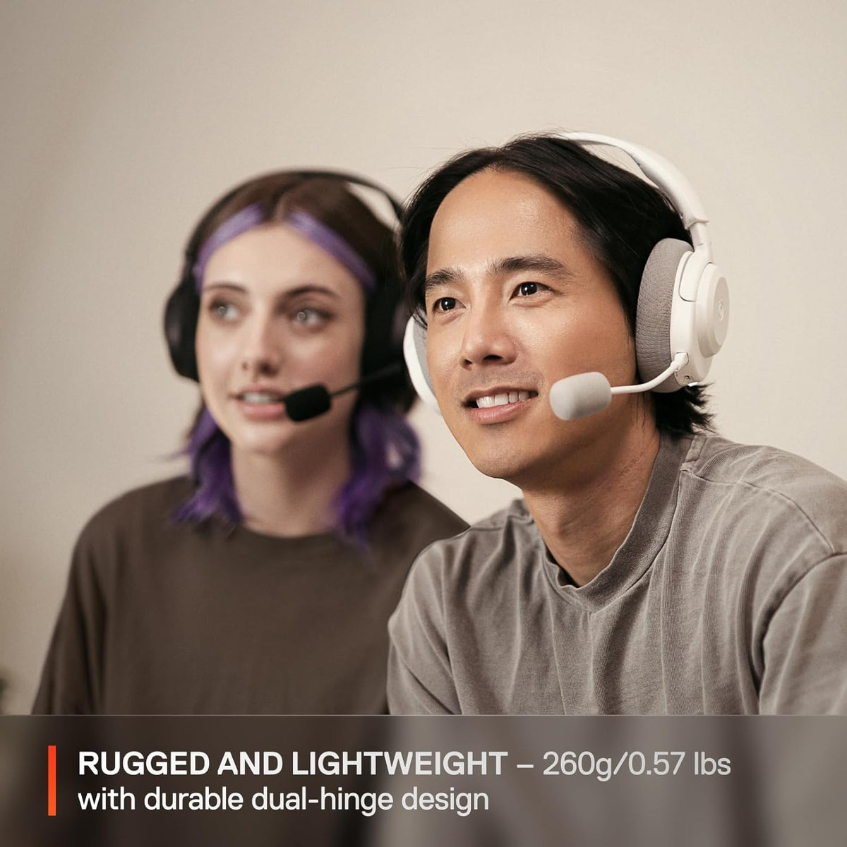 SteelSeries Arctis Nova 3X Wireless Multi-Platform Gaming Headset — Mobile App Control — 40 HR Battery — Neodymium Magnetic Drivers — 2.4GHz/Bluetooth — Xbox, PS5, PC, Switch, Mobile — White