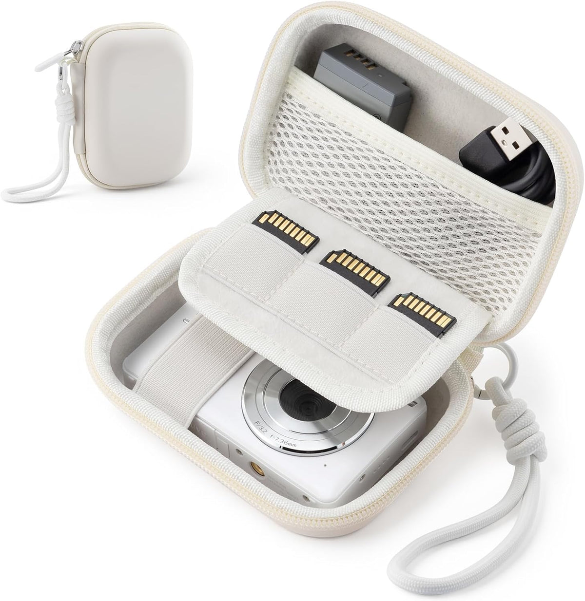 DC403 1080P/ FZ55/ FZ45, Camera Case for Digital Camera CAMKORY FHD KODAK PIXPRO Small Travel Compact Camera Holder