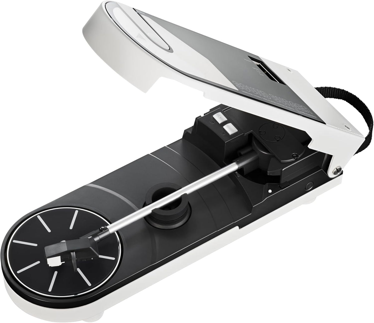 AudioTechnica AT-SB727 Sound Burger Portable Turntable with Bluetooth (White)