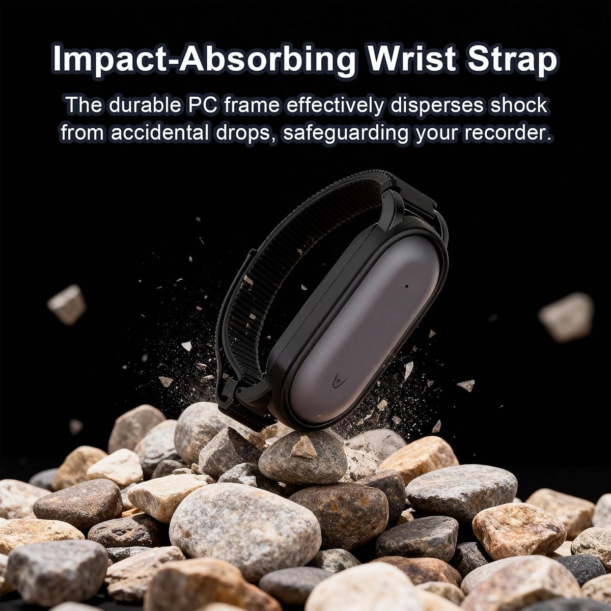 Hubaltuye Compatible Bee AI Wearable, Plaid Note Pin, PN AI Wristband, Replacement Band + PC Frame for PN AI Recorder