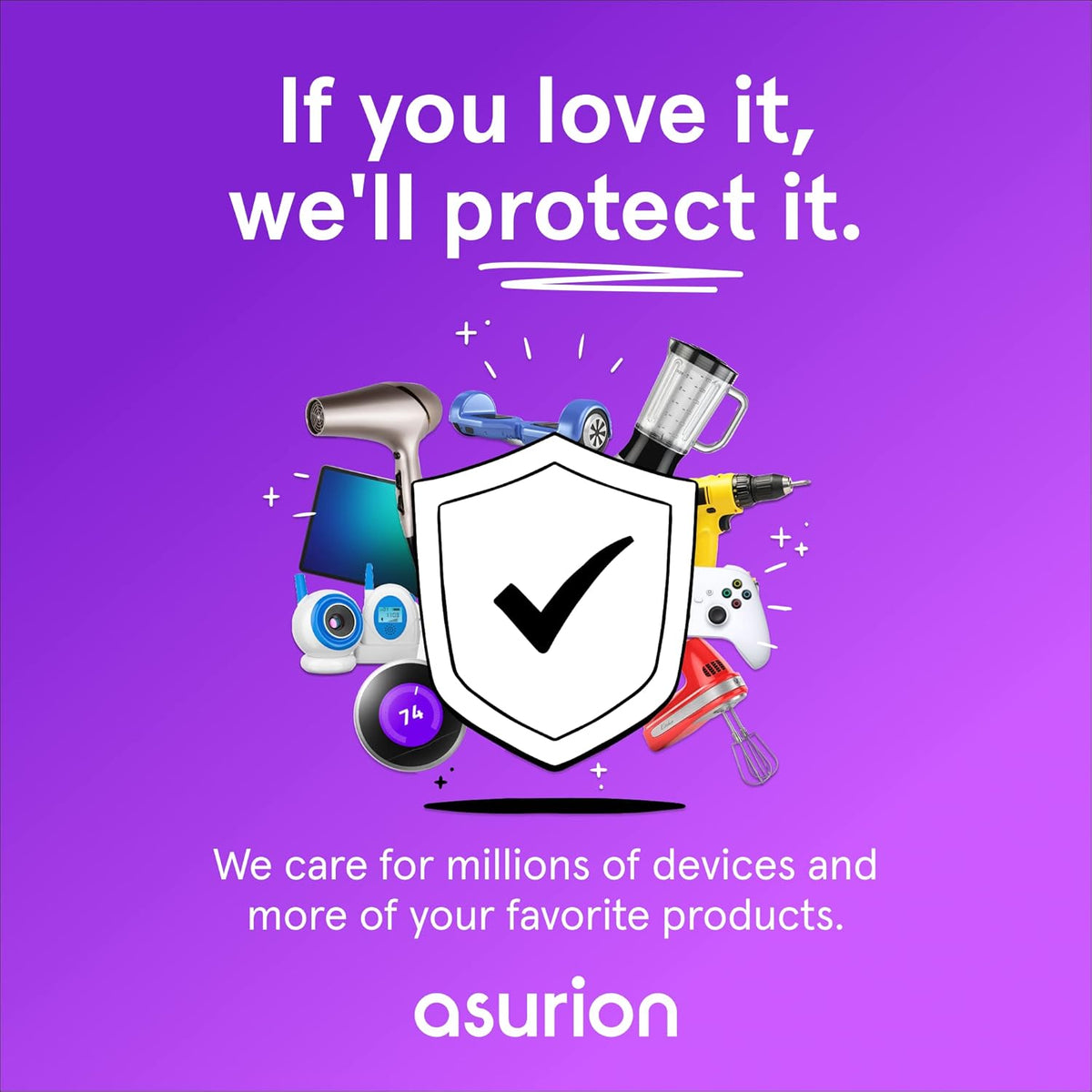 2 ($90 $99.99) ASURION Year Personal Care Protection Plan