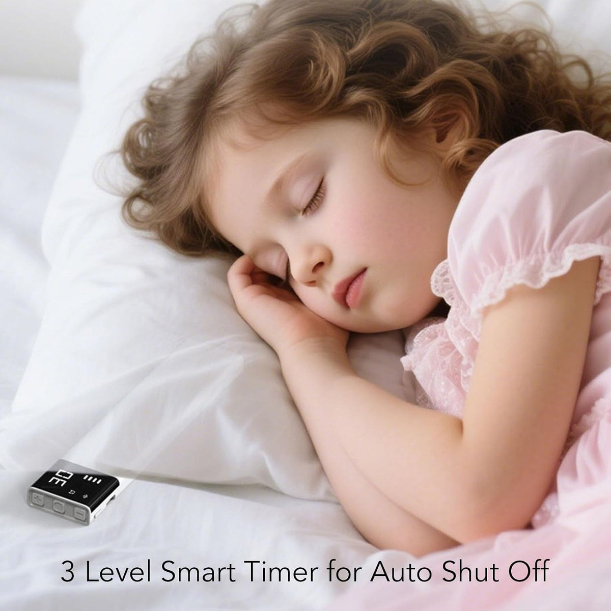36 CCYLEZ Pillow Speaker, Non Invasive Sleep Aid with Bone Conduction Technology and White Noise Options