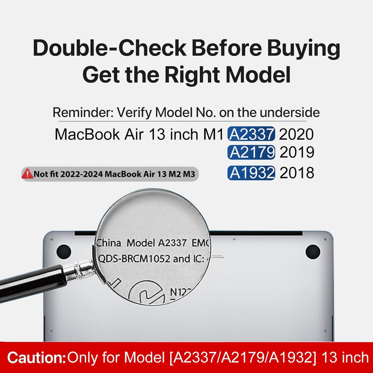 CISSOOK Compatible with 2021 2020 MacBook Air 13 inch Case M1 A2337 A2179 A1932 Model, Hard Shell Case &Keyboard Cover &Screen Protector Film for MacBook Air 13 with Touch ID 2018-2022, Moon Star