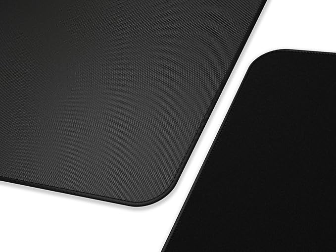 GLORIOUS 3XL Extended Gaming Mouse Mat/Pad - Large Wide (3XL Extended) Black Cloth Mousepad Stitched Edges | 24x48 (G-3XL)