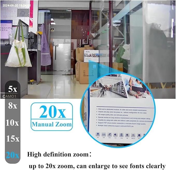 Mini Camera Security POE H265 with 4 6 8mm Fixed 100mm Manual CS Lens P2P IP Camera Industrial