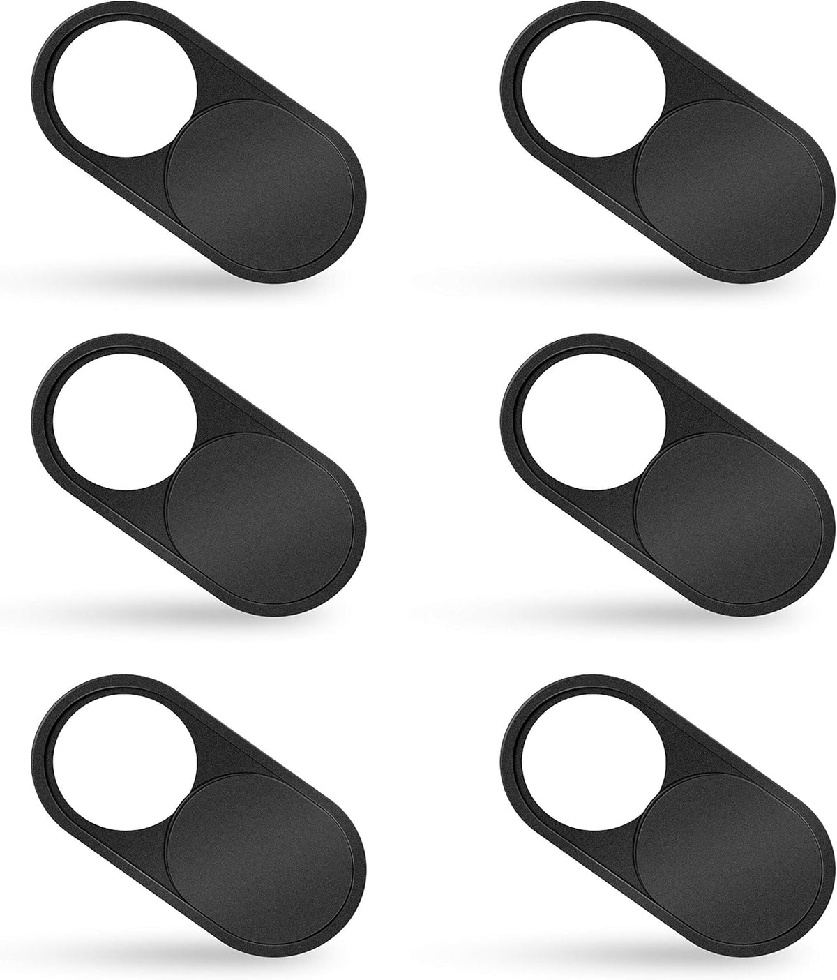 imluckies 6 Pack 0.023 inch Webcam Cover Slide, Ultra-Thin Metal Camera Cover for Laptop, MacBook Pro, MacBook Air
