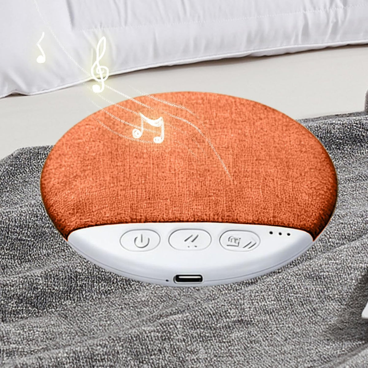 Generic Sleep Speaker Under Pillow | Bluetooths Pillow Speaker | Bone Conduction Under PillowSpeaker with Soothing