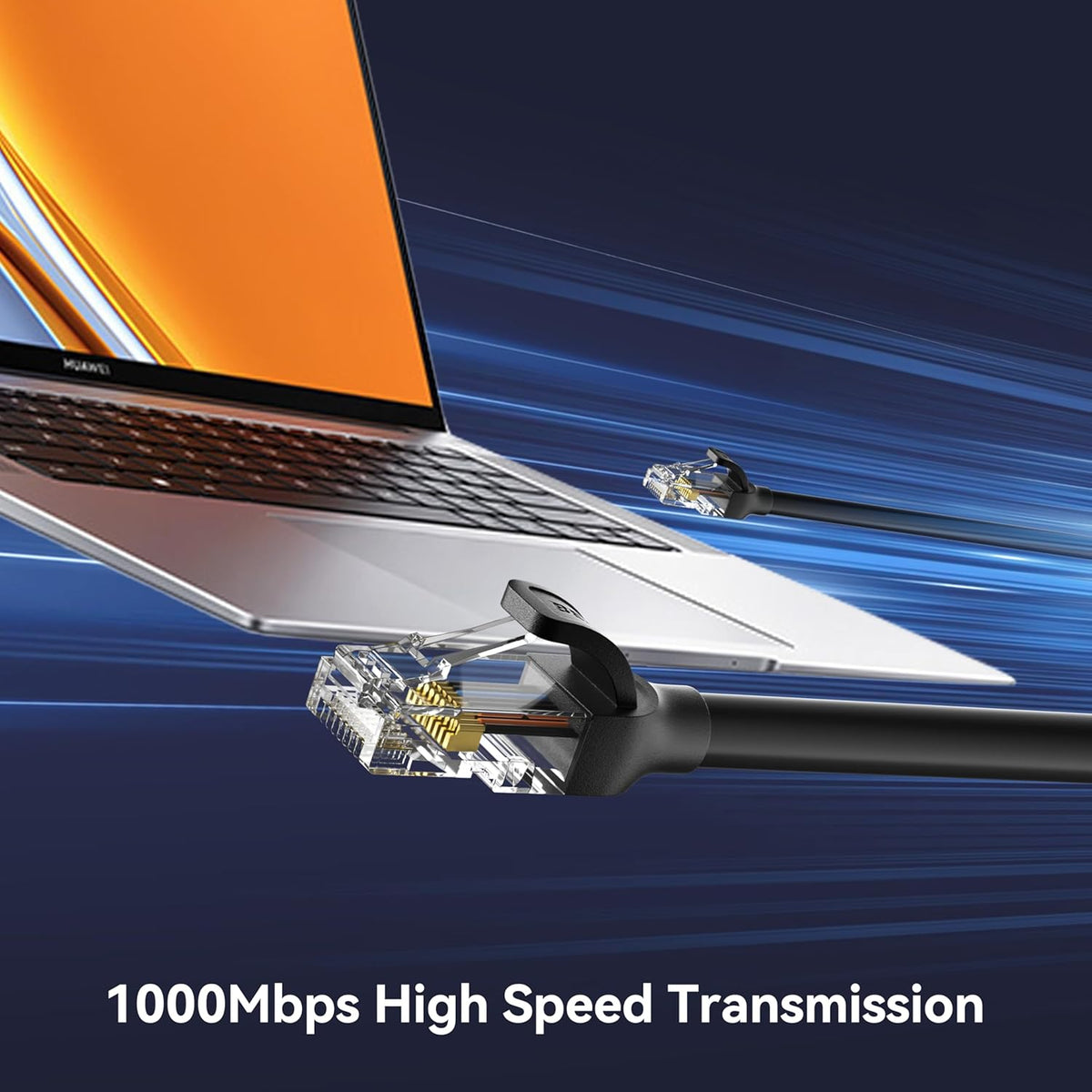 6 10ft, 250MHz 10Gbps RJ45 10/100/1000/10000 BENFEI Cat Ethernet Cable Network Cable, LAN Cable for Mbps Network