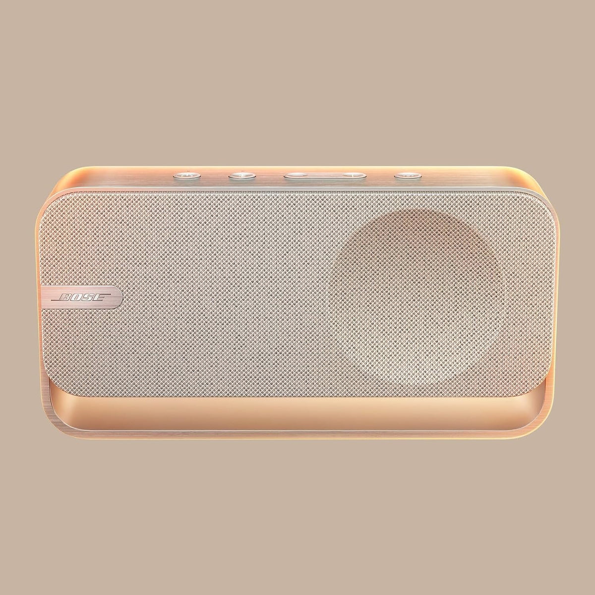 Bose SoundLink Home Speaker, Premium, Portable and Wireless Bluetooth Bookshelf Speaker, Up to 9 Hours Battery Life, Light Silver