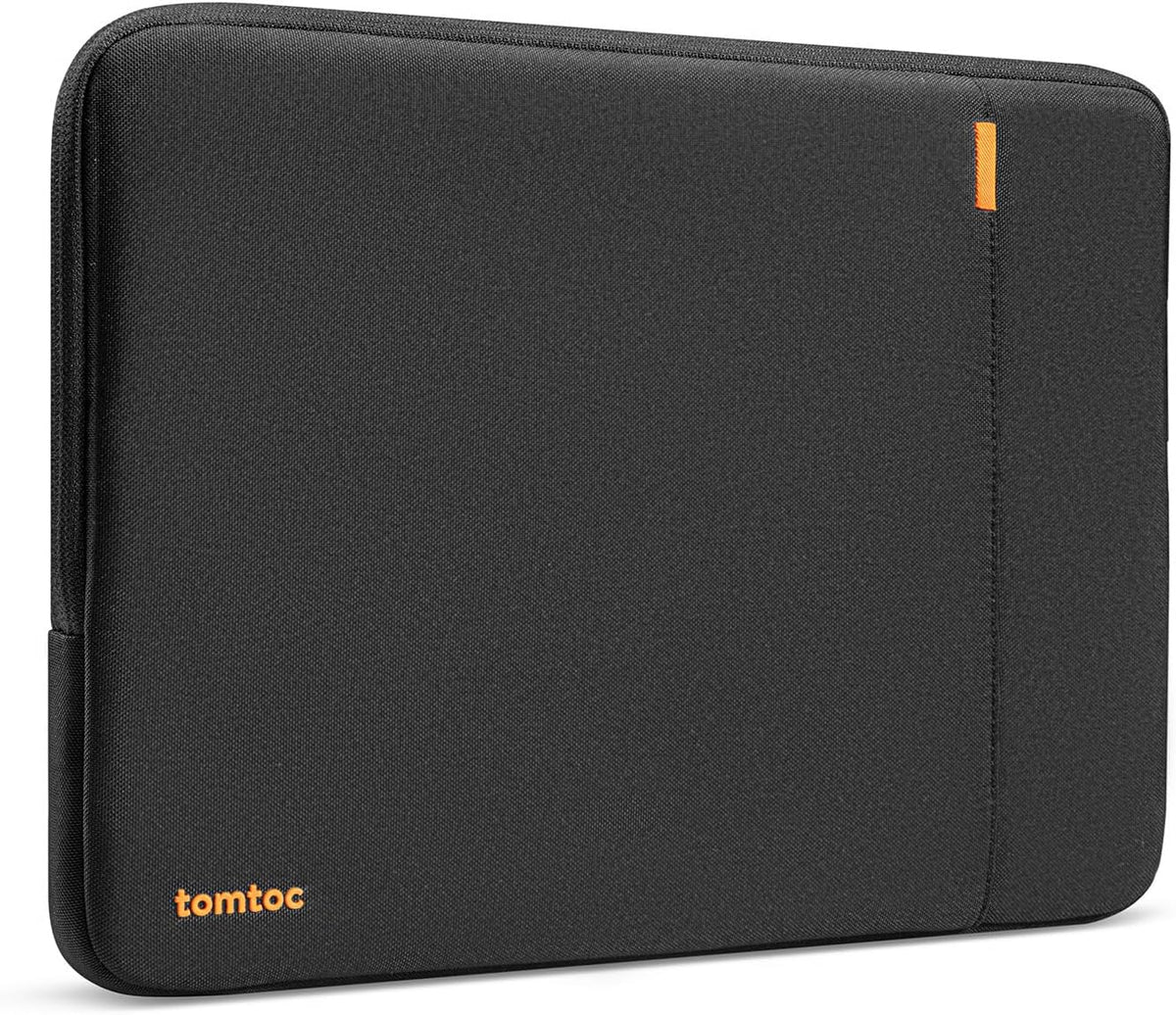 tomtoc 360 Protective Laptop Sleeve for Dell XPS 15 Plus, 15-inch New Surface Laptop 7th(Copilot+ PC)/6/5/4/3, 15-inch New MacBook M4/A3241, M3/A3114, M2/A2941, Water-Resistant Ultrabook Bag Case