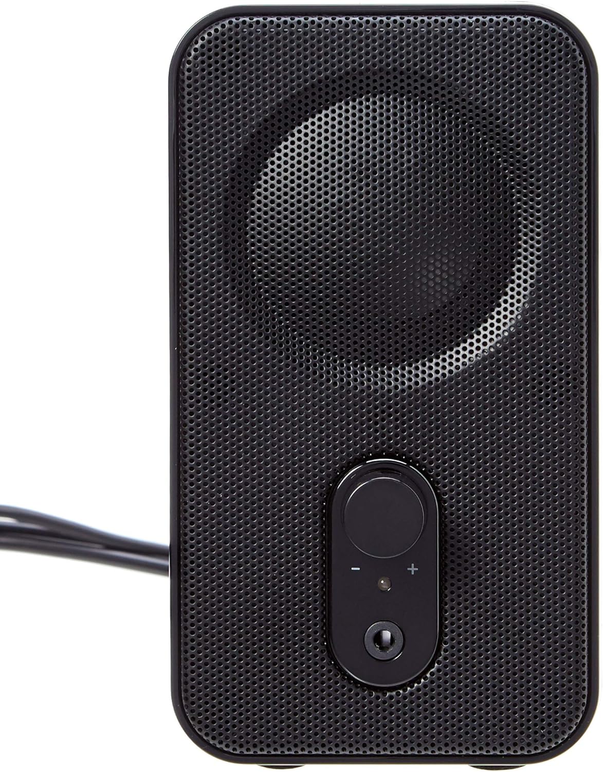 Amazon Basics Computer Speakers for Desktop or Laptop PC, AC-Powered (US Version), Black