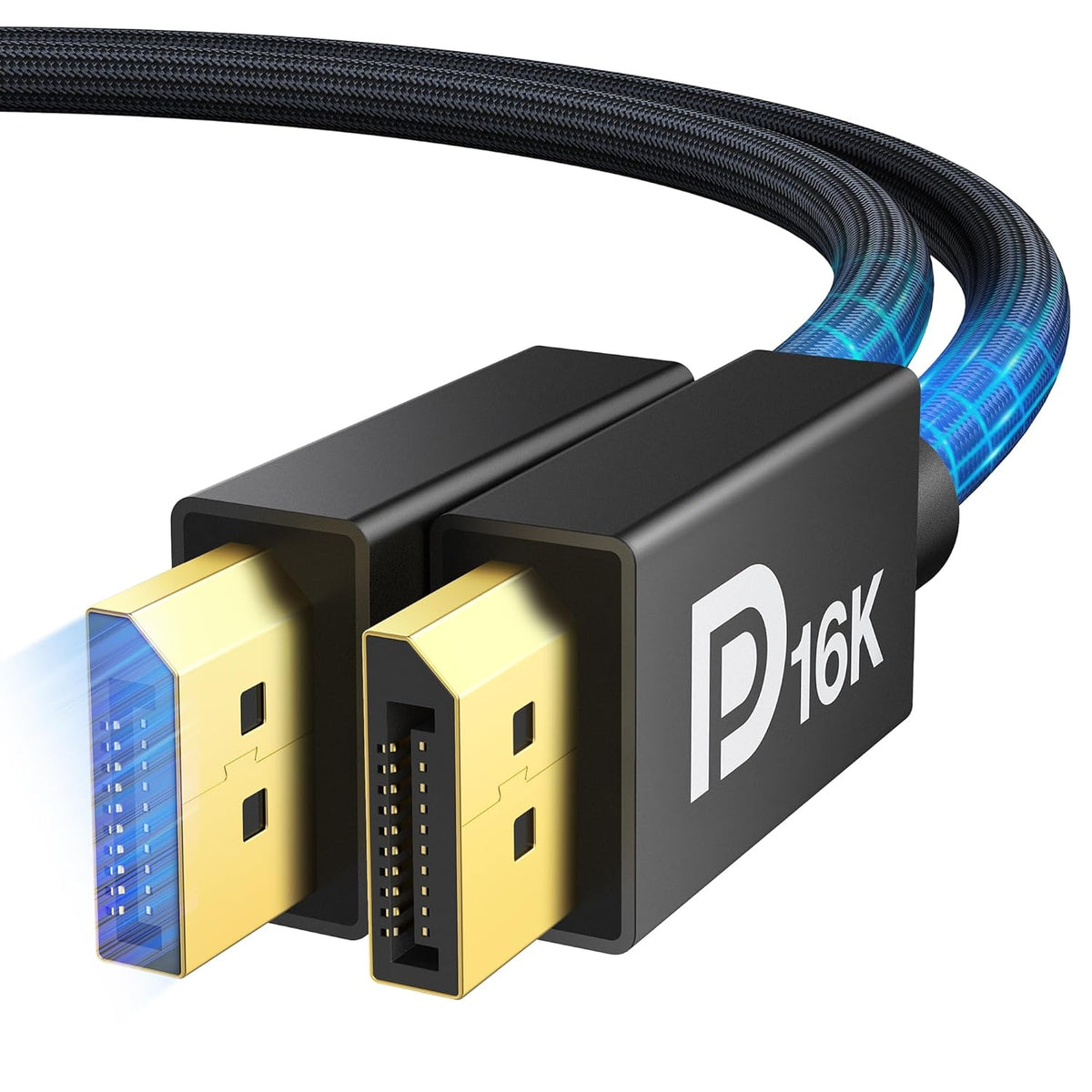 80Gbps 2.1, 16K [16K@60Hz,8K@240Hz,4K@540Hz 480Hz 240Hz], 2.1 HDR10, 1.2a, 5090,7900Graphics/PC/TV/Gaming 6.6FT IVANKY