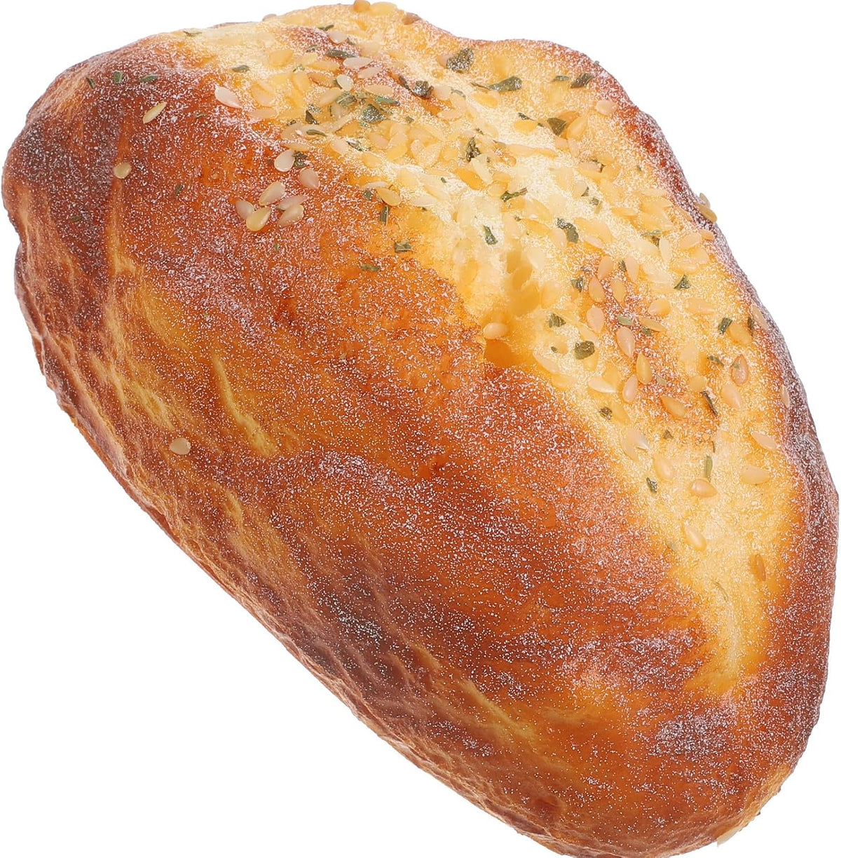 6. 1 3. 5 2. 7 Inch IMIKEYA Simulation Bread Model Faux Bread Loaf Prop, Artificial Round Bread Loaf for Home Decor