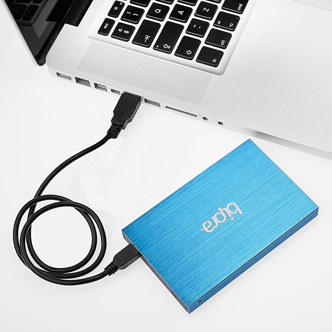 120GB 120 GB USB 3.0 2.5 inch Mac Edition Portable External Hard Drive - Blue - Mac OS Extended (Journaled)